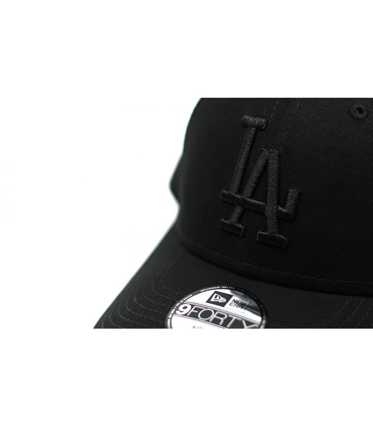 cap LA black New Era